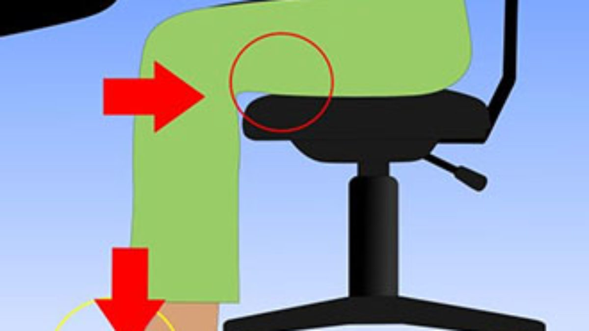 регулировка офисного кресла по наклону сиденья