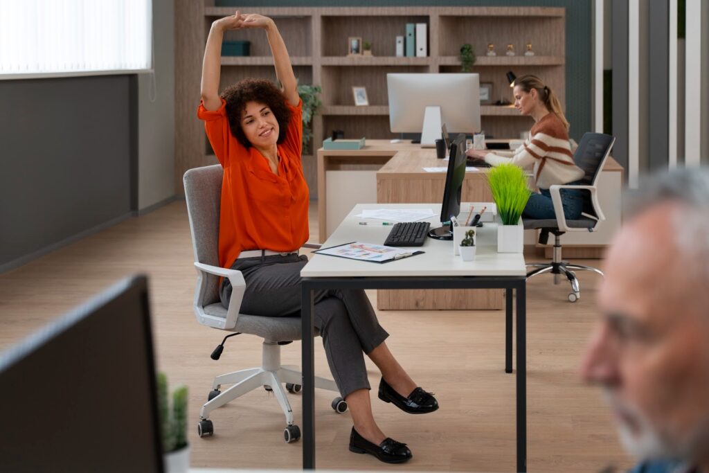 ginnastica da ufficio