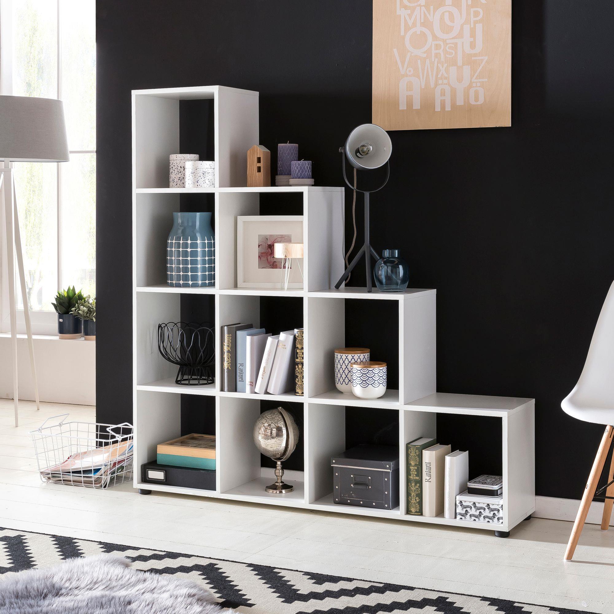 Organizer 3 Ripiani Scaffali Libreria Multiuso Organizzatore Casa Camera Armadio Negozio