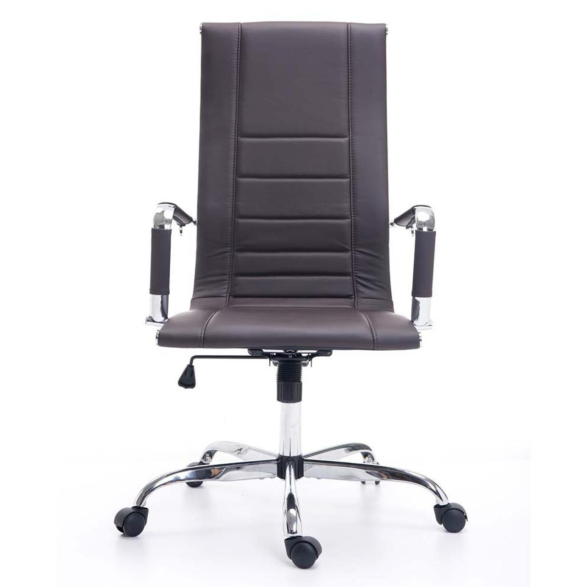 Sedia per ufficio kola struttura in metallo cromato for Design sedia ufficio