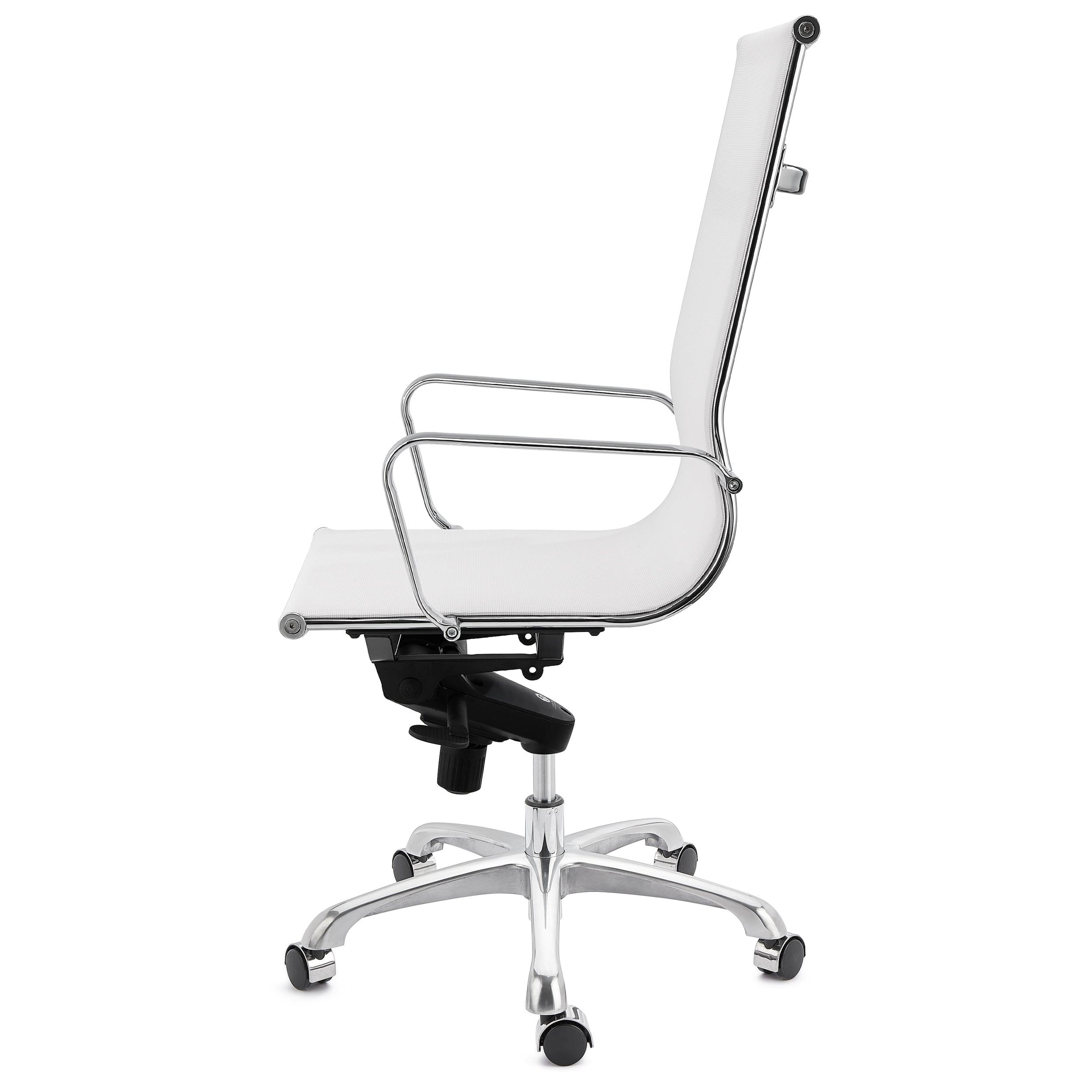 sedia ufficio ergonomica bianca