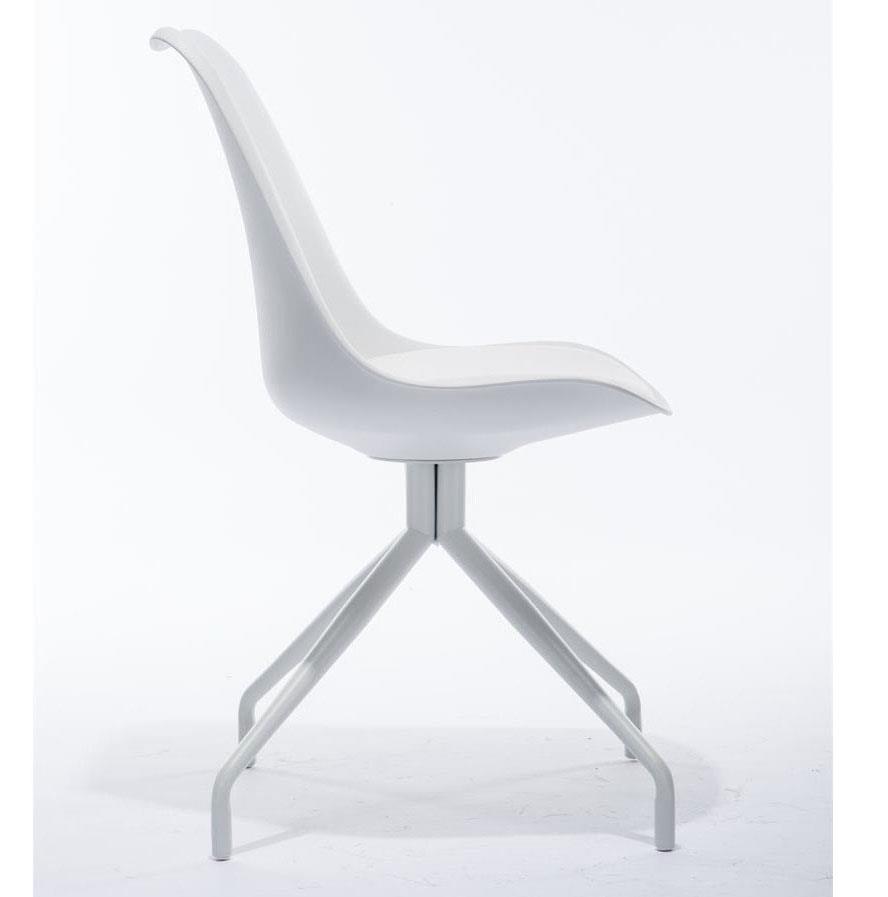 Sedia di design per ospiti recula, stile originale con base in ... Sedia di design
