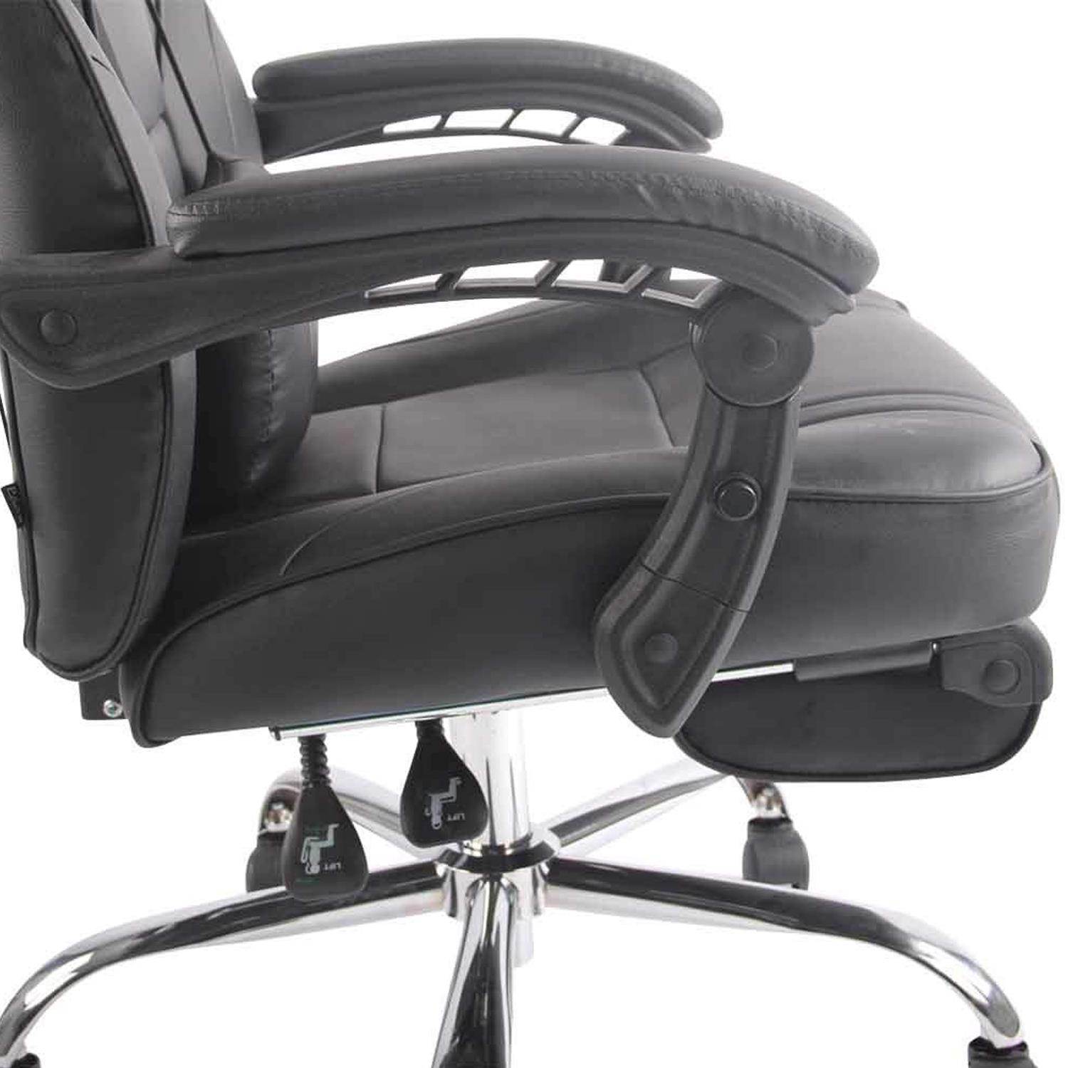 HLFURNIEU Sedia Gaming Massaggiante, Sedia Gamer con Poggiapiedi e Cuscino Lombare Massaggiante, Poltrona Gaming Regolabile in altezza, Schienale Regolabile 90°-135°, Portata 150kg (Bianco e Blu