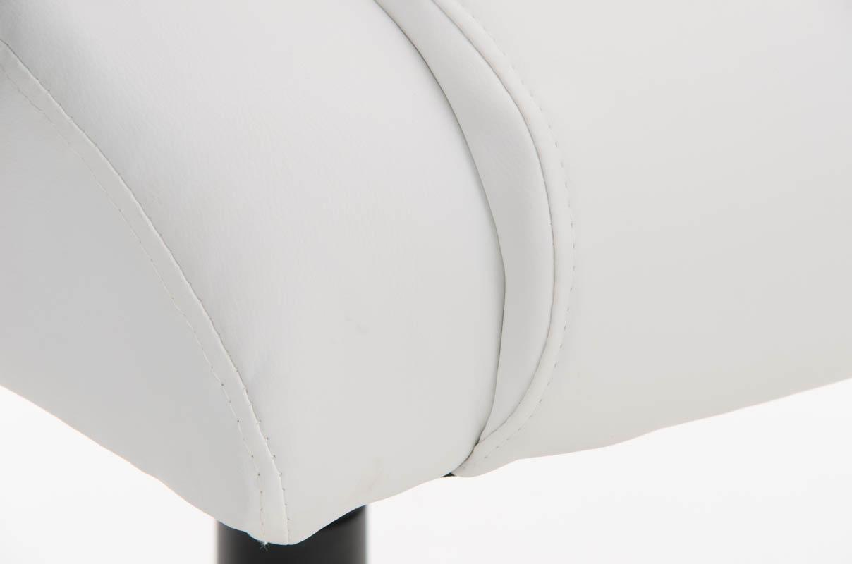 Recaceik Poltrona Moderna In Pelle Midcentury – Con Cuscino Extra-Large, Struttura In Metallo, Per Soggiorno