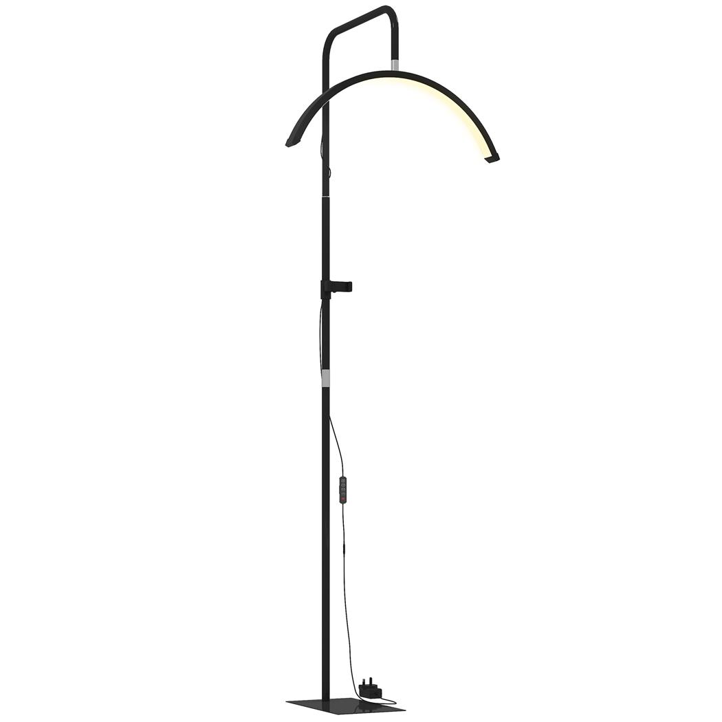 Lampada per Ufficio CLARIT, 7 Temperature di Colore, Girevole, Nero