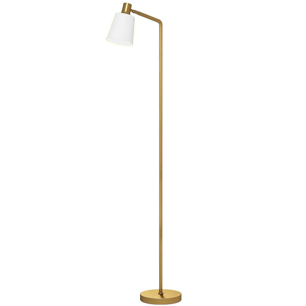 Lampada per Ufficio FLUX, con Paralume Girevole e 3 Temperature Colore, Oro