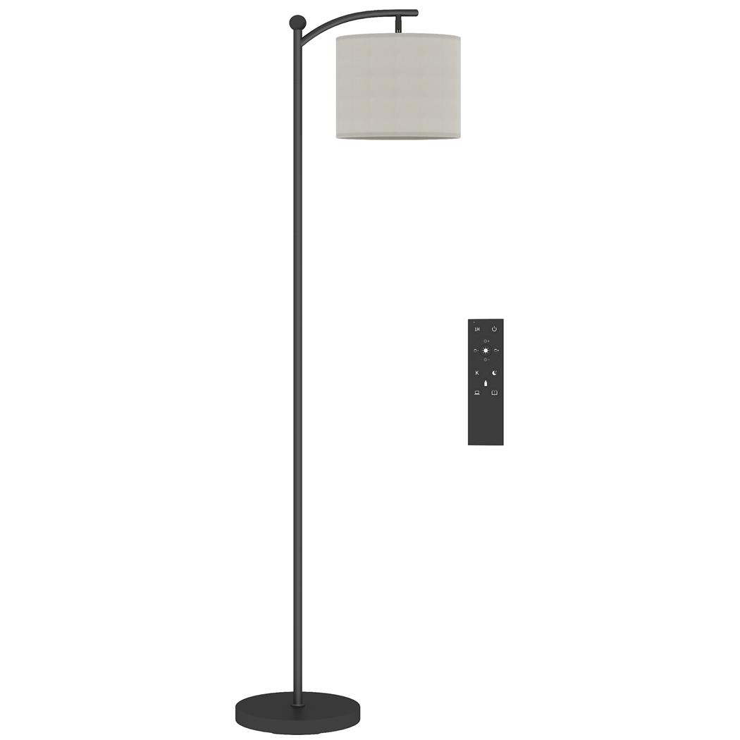 Lampada per Ufficio ZENIT, 11 Temperature e 11 Luminosità, Timer 60 Minuti, Nero