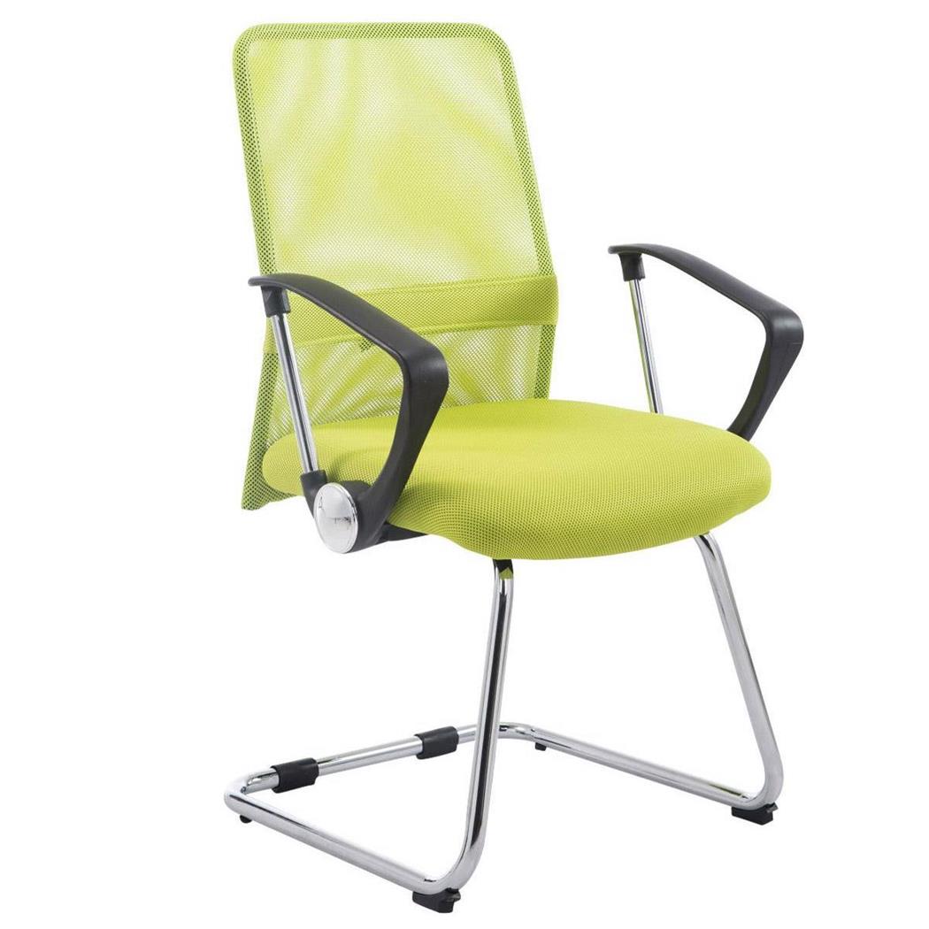 Sedia d'Attesa ASPEN V, Rete traspirante e Sedile imbottito, Design Moderno, in Verde