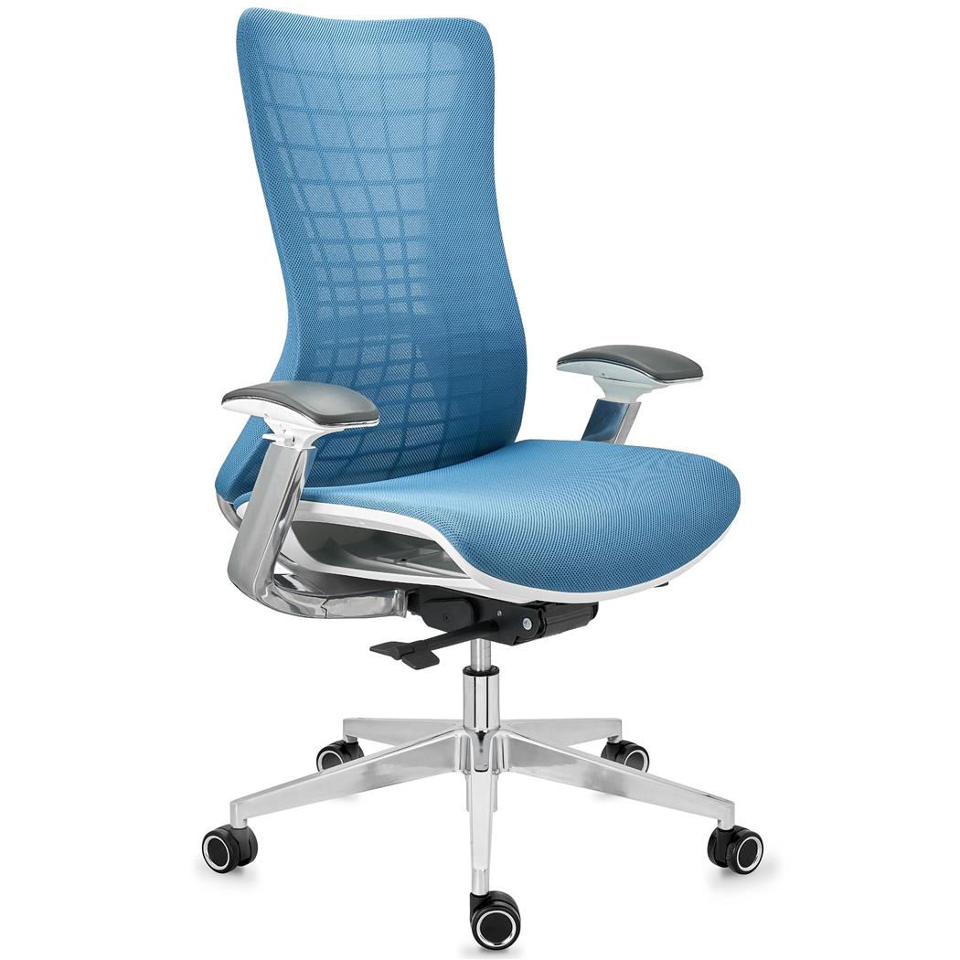 Sedia Ergonomica ENERGY, Tecnologia e Design, Massima Qualità, in Rete, Blu