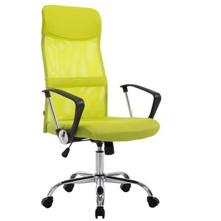 Sedia Ufficio ASPEN XL, Rete traspirante, Sedile imbottito, Fino a 150 KG, in Verde