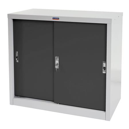 Mobile per archivio RODRY, 83x91x46cm, in Acciaio, Grigio